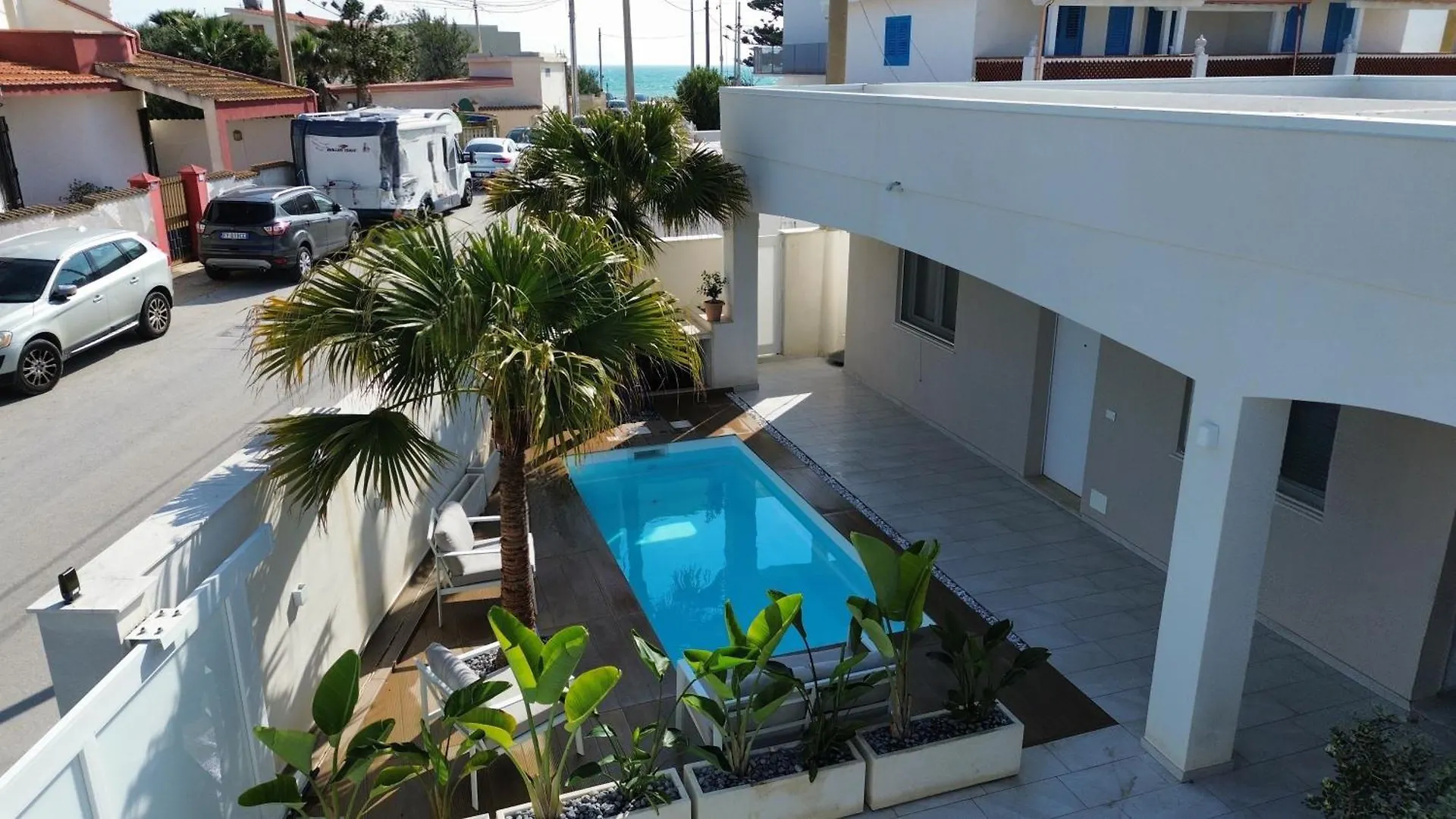 Apartmán Villetta Kennedy A 20 Mt Dal Mare Santa Maria Del Focallo Itálie
